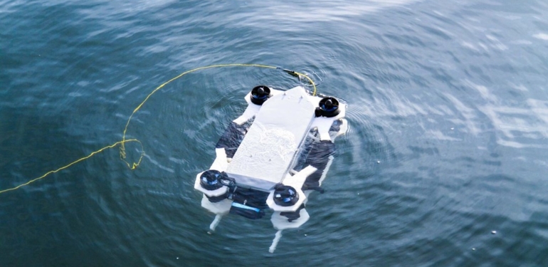 Su altınının haritasını çıkaran robot